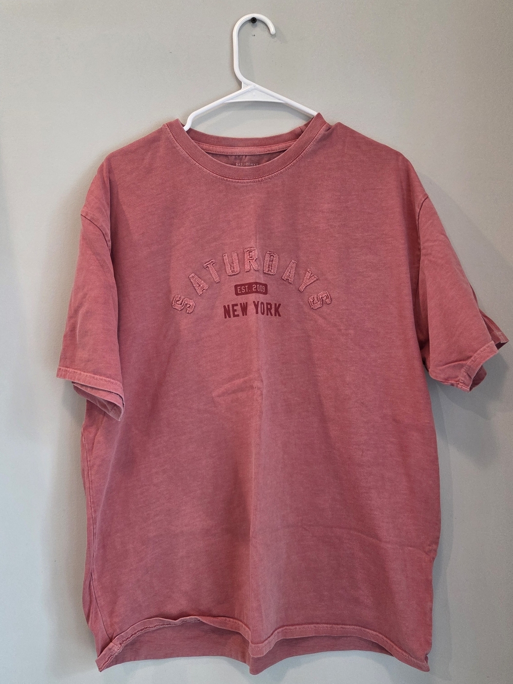 Saturdays New York City Faded Rose Crewneck T-Shirt